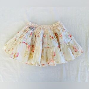 Pipper’s Charming Boutique Floral Vintage Inspired Girl’s Skirt  Size 2 LIKE NEW